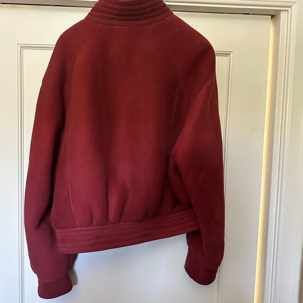 Rouje Riccardo suede shearling jacket - Picture 4 of 4